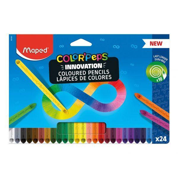Lápis de Cor MAPED Color'Peps Infinity (Mina colorida - Cores Sortidas), miniatura 2