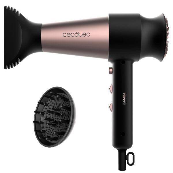 Secador de Cabelo CECOTEC IoniCare RockStar Retro (Preto)
