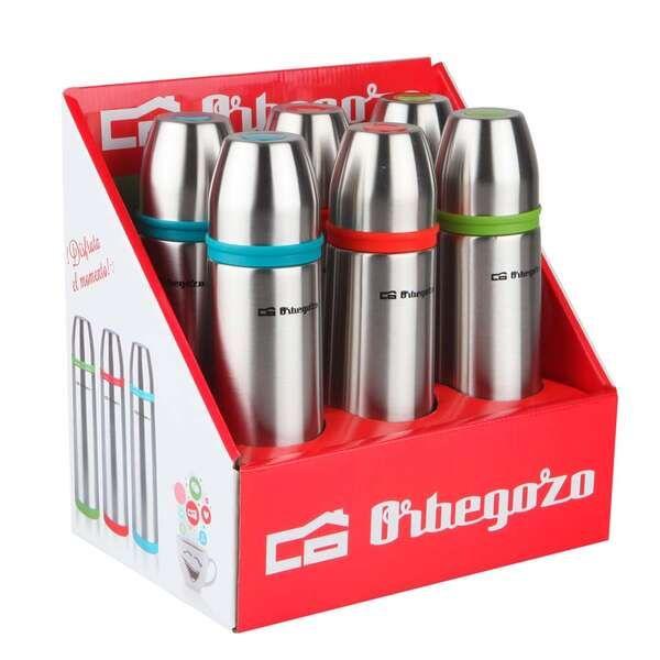 Conjunto de Garrafas Térmicas ORBEGOZO TRL5500 (Aço inoxidável - Prateado)