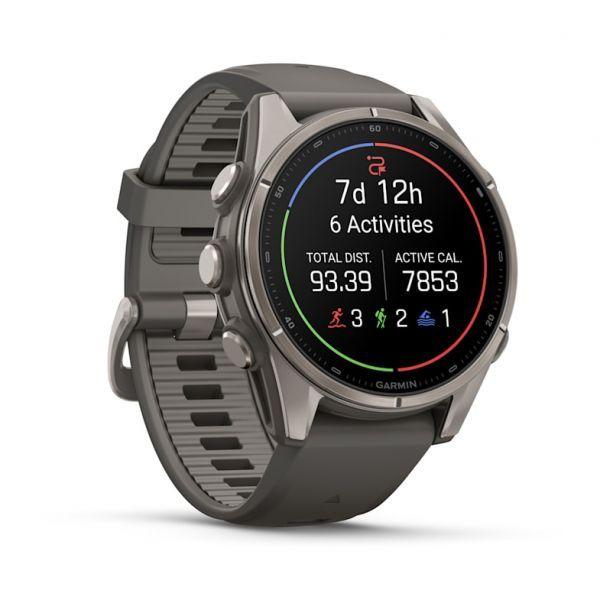 Smartwatch GARMIN Fenix 9 (Redondo - Android, iOS - AMOLED - Cinzento) — miniatura 3