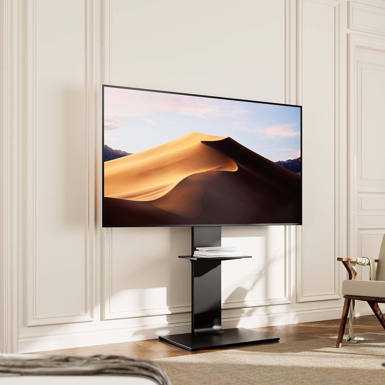 Suporte de Chão TV AISENS FT86TSE-399 (37-86" - 50 kg - Preto), miniatura 4