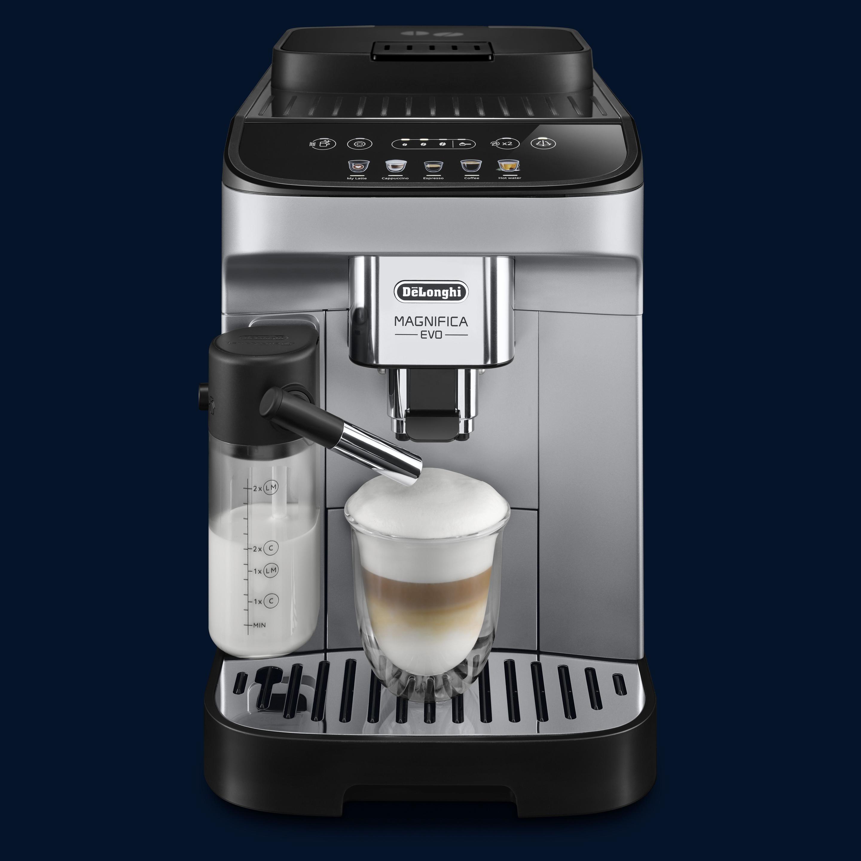 Máquina de Café Automática DELONGHI Magnifica Evo ECAM290.61.SB (Grãos de café - 1450 W - 15 bar - Preto e Prateado), miniatura 2