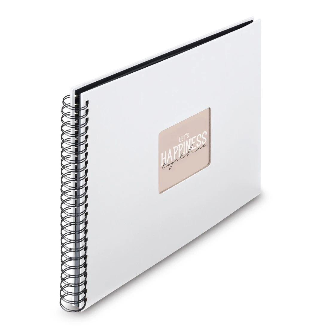 Álbum de Fotografias HAMA Fine Art Spiral 00009847 (Branco)