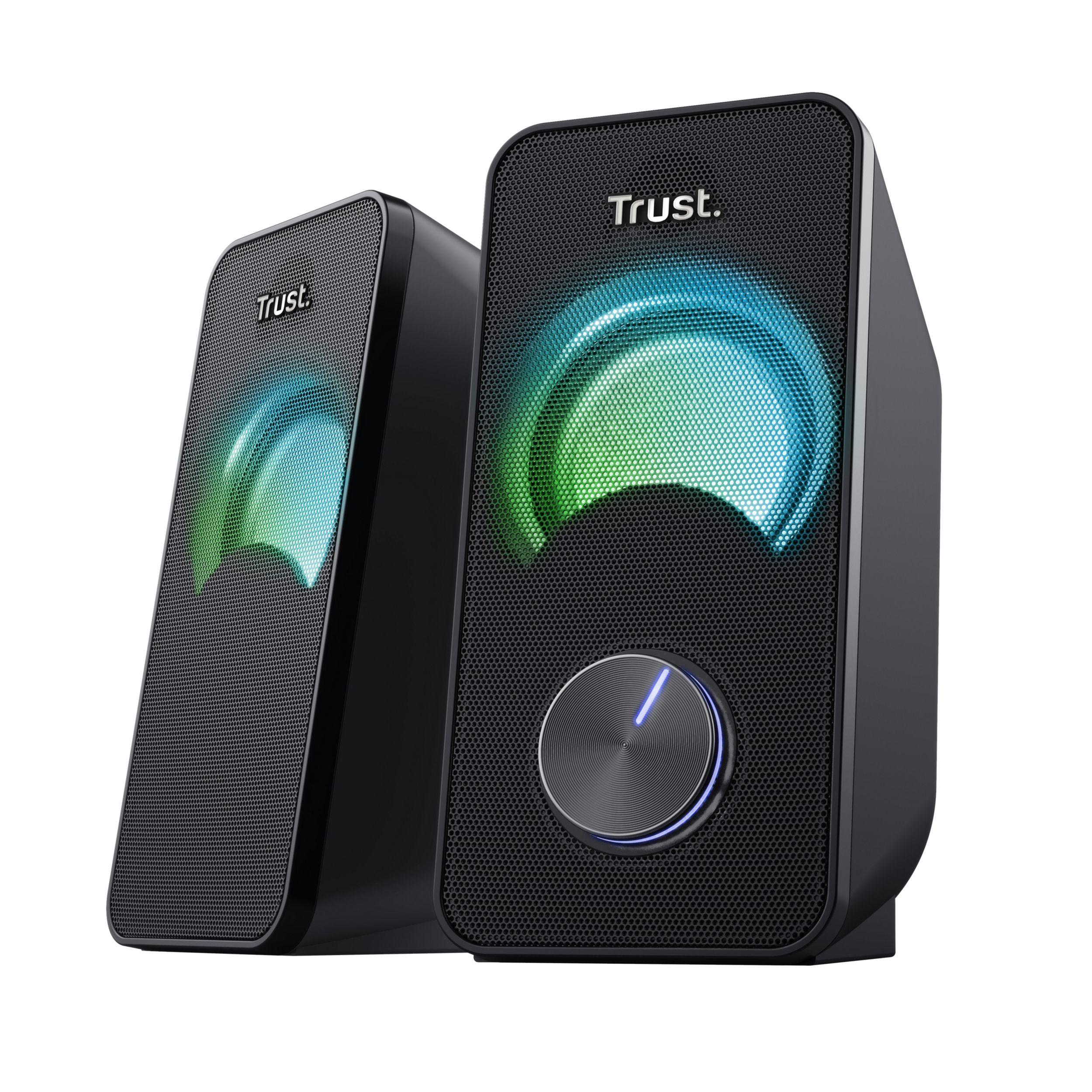 Colunas TRUST Arys Compact RGB 2.0 (Com fios - 6 W - 2.0 canais - Preto), miniatura 4