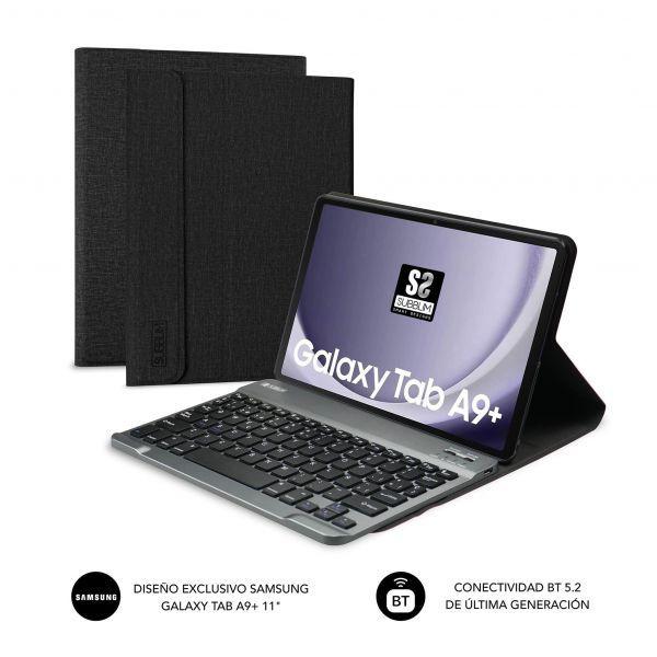 Capa com Teclado SUBBLIM KeyTab Pro BT (Android, iOS, macOS - 11" - Samsung - Preto) — miniatura 2