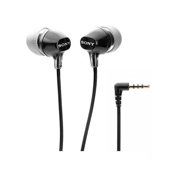 Auscultadores Intra-auriculares SONY MDR-EX15AP (100 mW - Com fios - Preto), miniatura 2