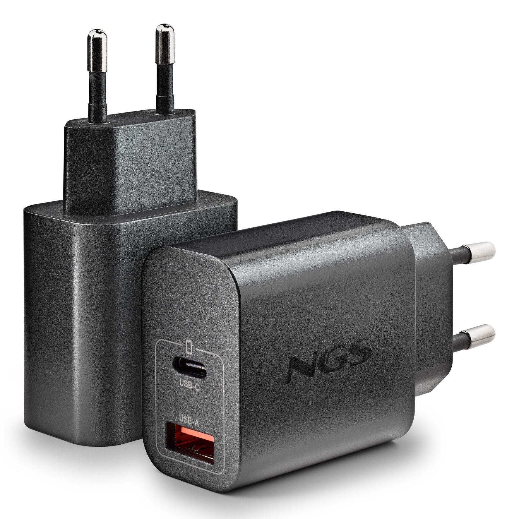 Carregador de Parede NGS ERA30WBLACK (Universal - AC - Preto), miniatura 5