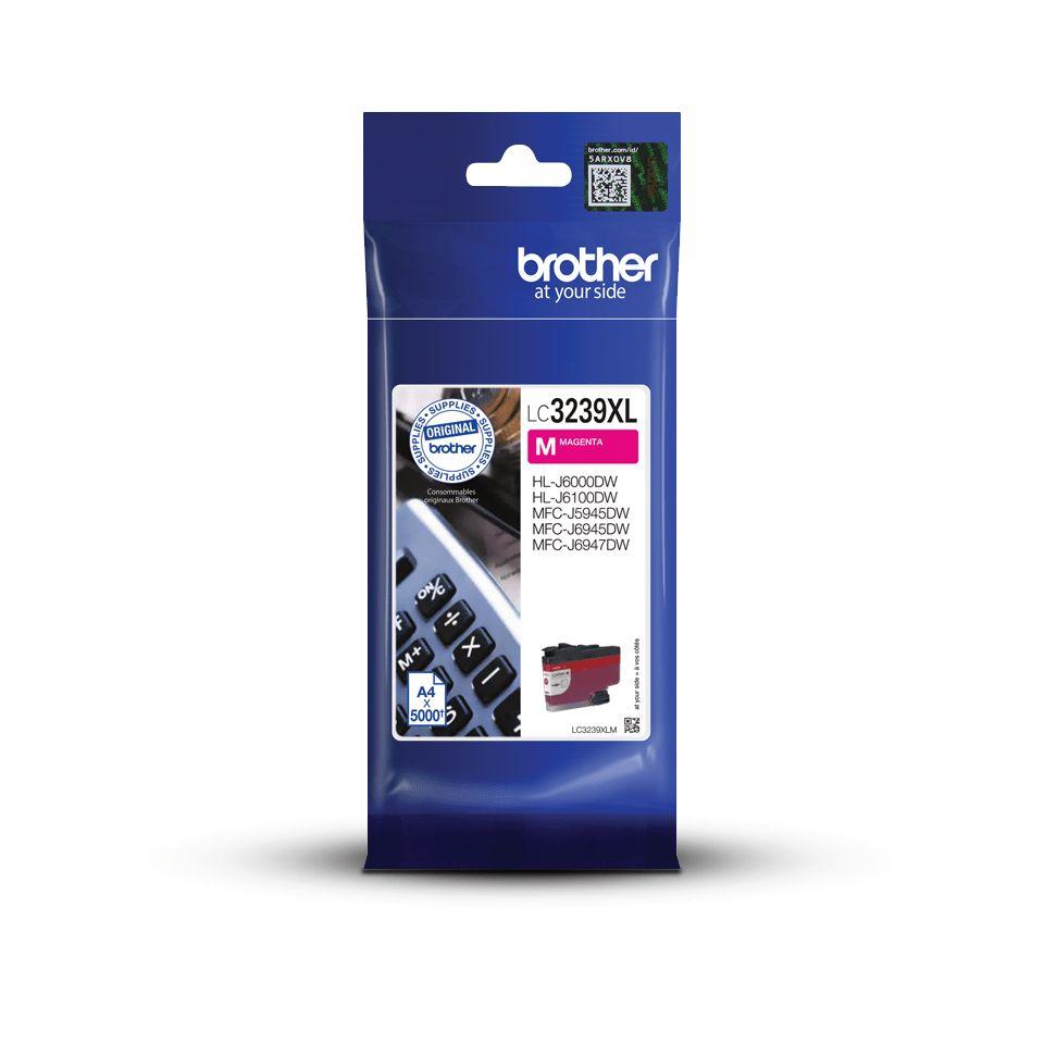 Tinteiro BROTHER LC3239XLM (5000 páginas - Magenta)