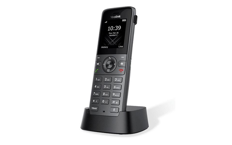 Telefone Sem Fios DECT IP YEALINK W73H (1,8" - Preto)