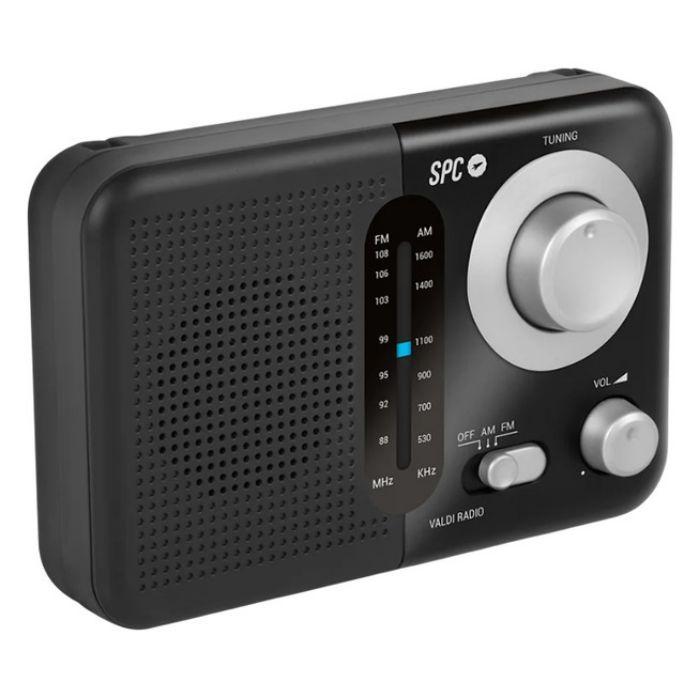 Rádio Portátil SPC 4590N (0,8 W - AC - Preto), miniatura 2