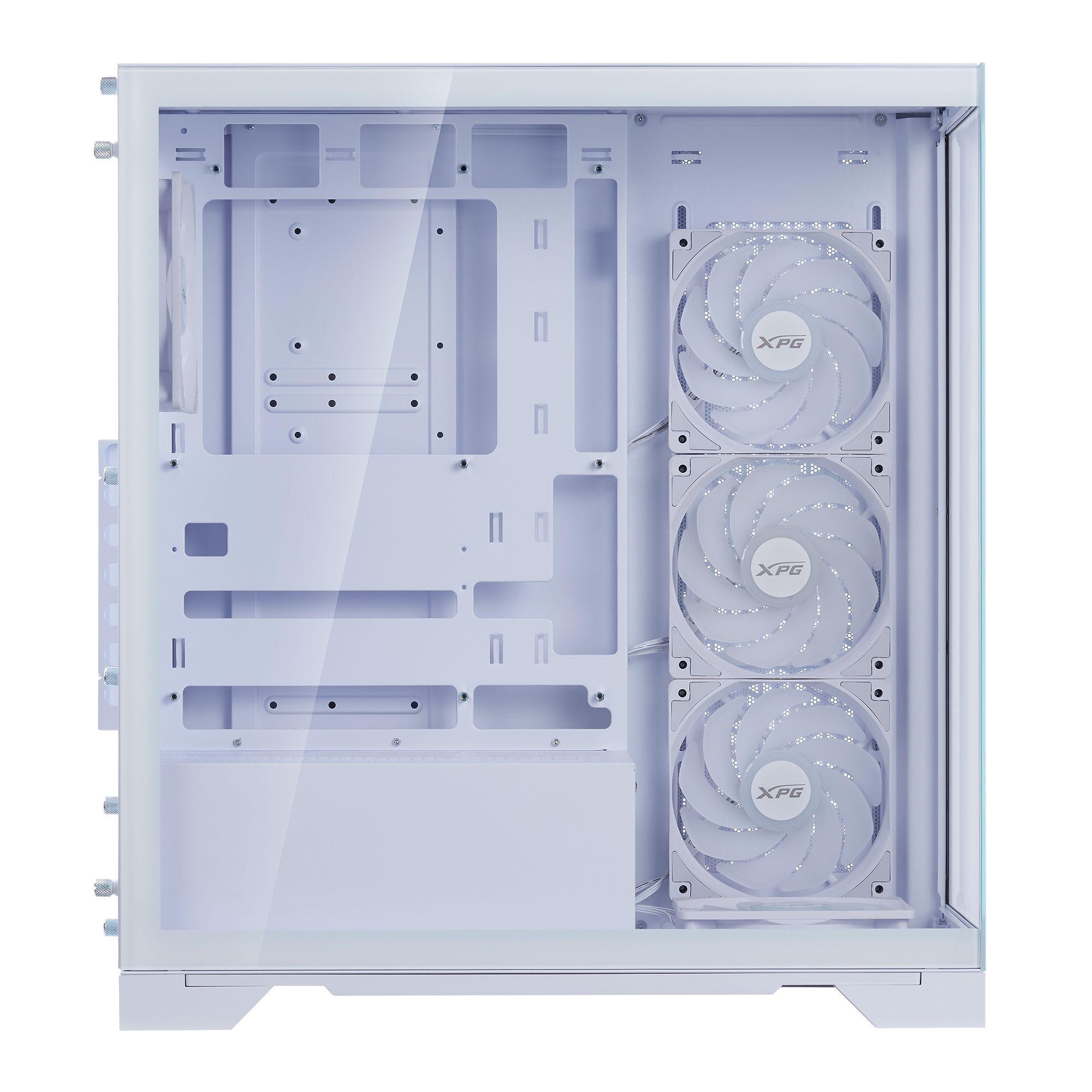 Caixa PC XPG Invader X BTF (ATX, Micro ATX, Mini-ATX - Midi Tower - SPCC, vidro temperado - Branco) — miniatura 2
