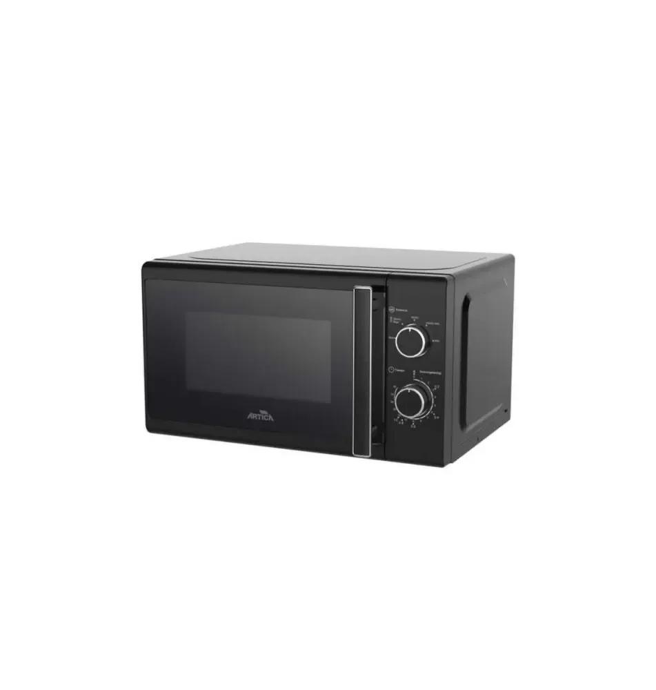 Micro-ondas Independente ARTICA AMW201B (20 L - Micro-ondas sem grill - Altura 25,82 cm - Preto) — miniatura 2