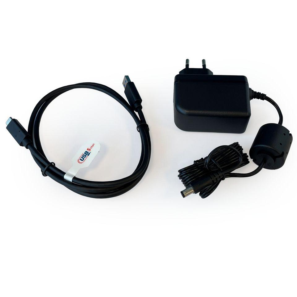 Kit de Alimentação para Digitalizador BROTHER LK1001CEU (USB-A para USB-C - DS-1800W, ADS-1300, ADS-1350W - Preto), miniatura 2