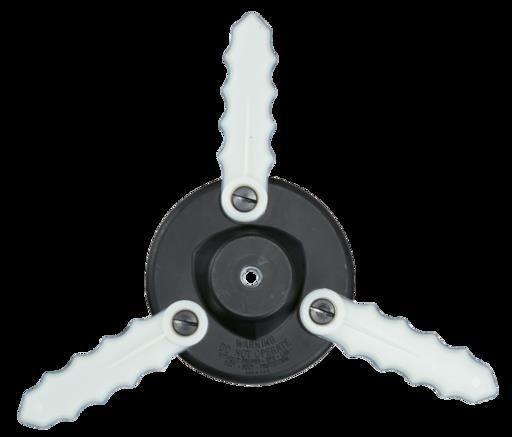 Cabeça de corte para aparador de relva MAKITA 198848-3 (Plástico - 230 mm)