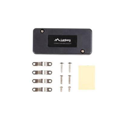Caixa de Ligações de Rede LANBERG PLC-6UL1-B (Preto), miniatura 2