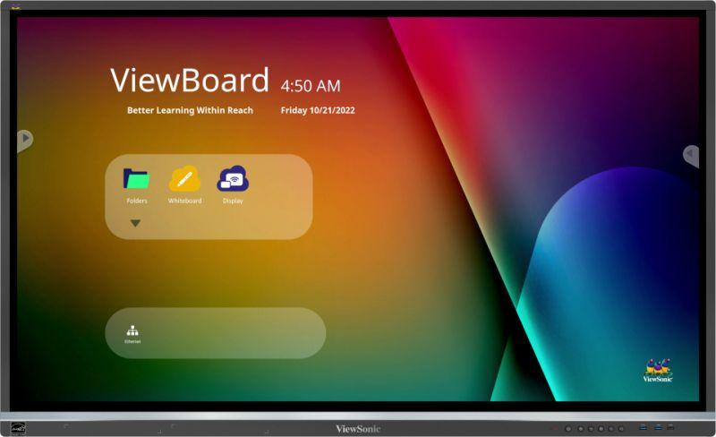 Monitor Interativo VIEWSONIC IFP5550-5 (55" 4K Multitoque 40 Pontos - Preto)