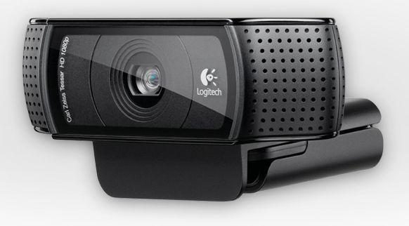Câmara Web LOGITECH HD Pro C920 (1920 x 1080 píxeis - 1920 x 1080 pixels - 1080p, 720p - Preto) — miniatura 3