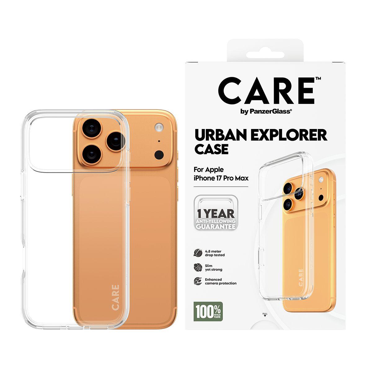 Capa PANZERGLASS CARE by Urban Explorer (Apple - Transparente), miniatura 2