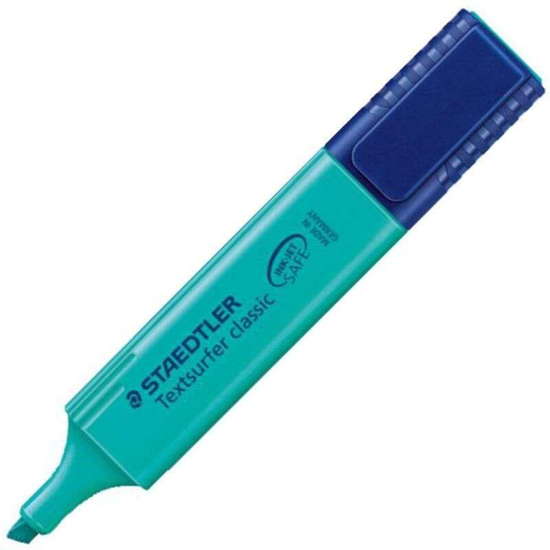 Marcador Fluorescente STAEDTLER Textsurfer Classic 364 (Polipropileno - Turquesa)