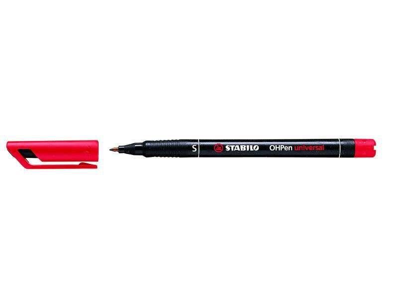 Rotulador Permanente STABILO OHPen Universal 841/40 (Vermelho)