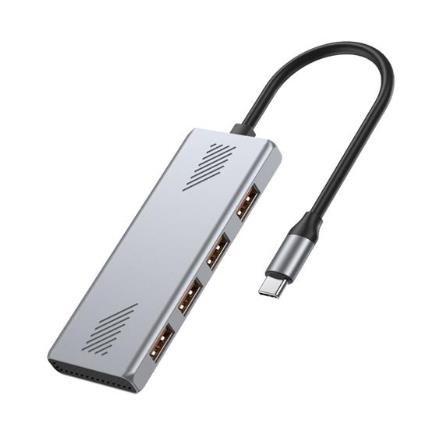 Hub USB-C GEMBIRD UHB-CM-U310-A4-01 (4 Portas USB-A - USB 3.2 Gen 2)