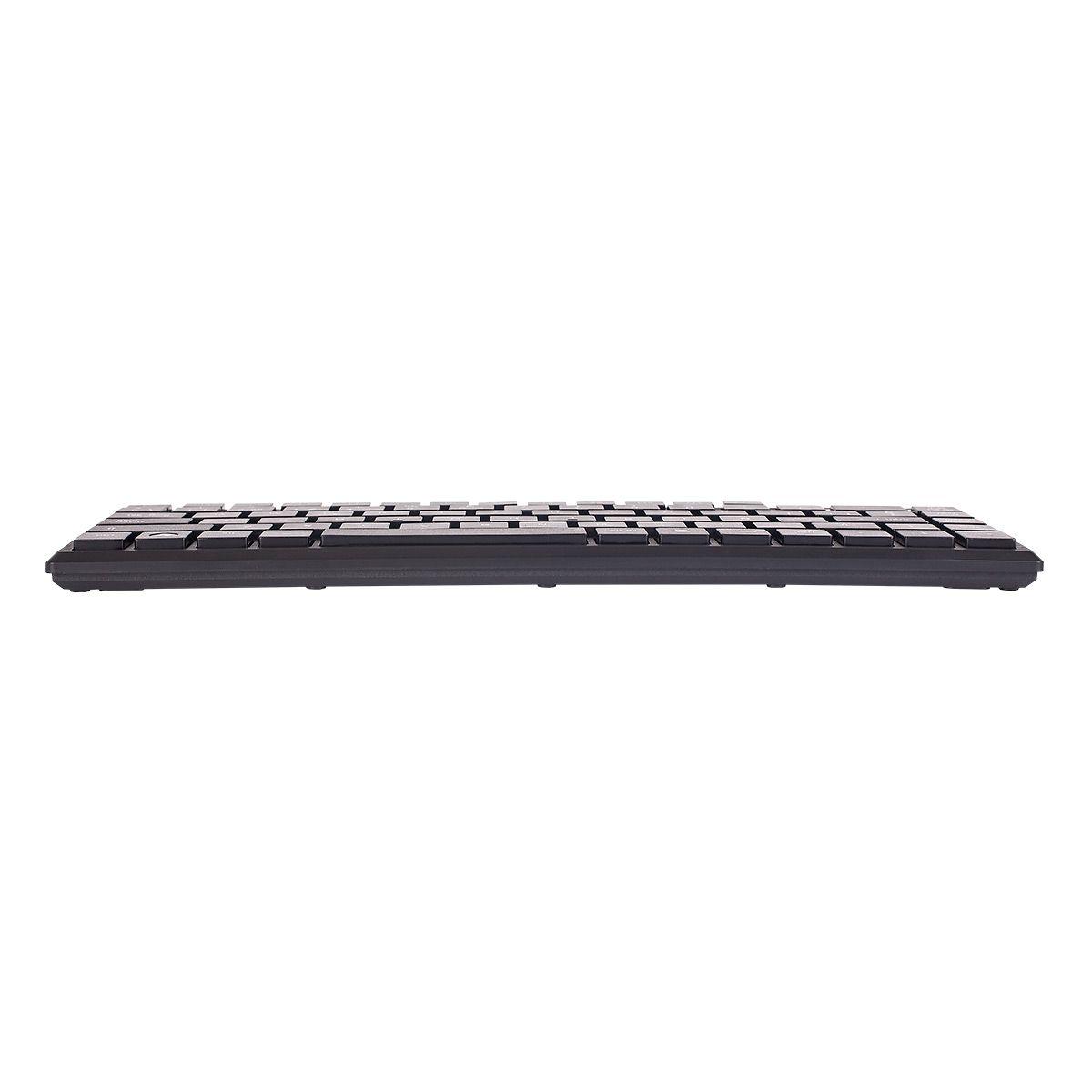 Teclado UNYKACH KB302 Mini (Interruptor de membrana - USB - Com fios - Preto) — miniatura 3