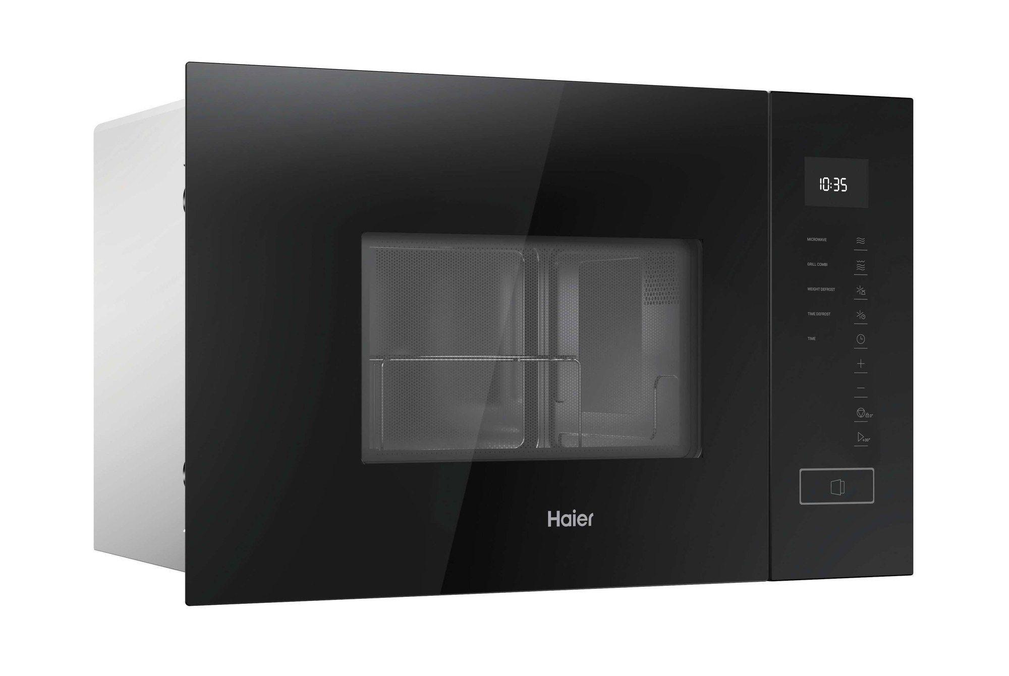 Micro-ondas Combinado de Encastre HAIER H38FMWID4ID27N (900 W - 1000 W - 20 l - Cinzento) — miniatura 3