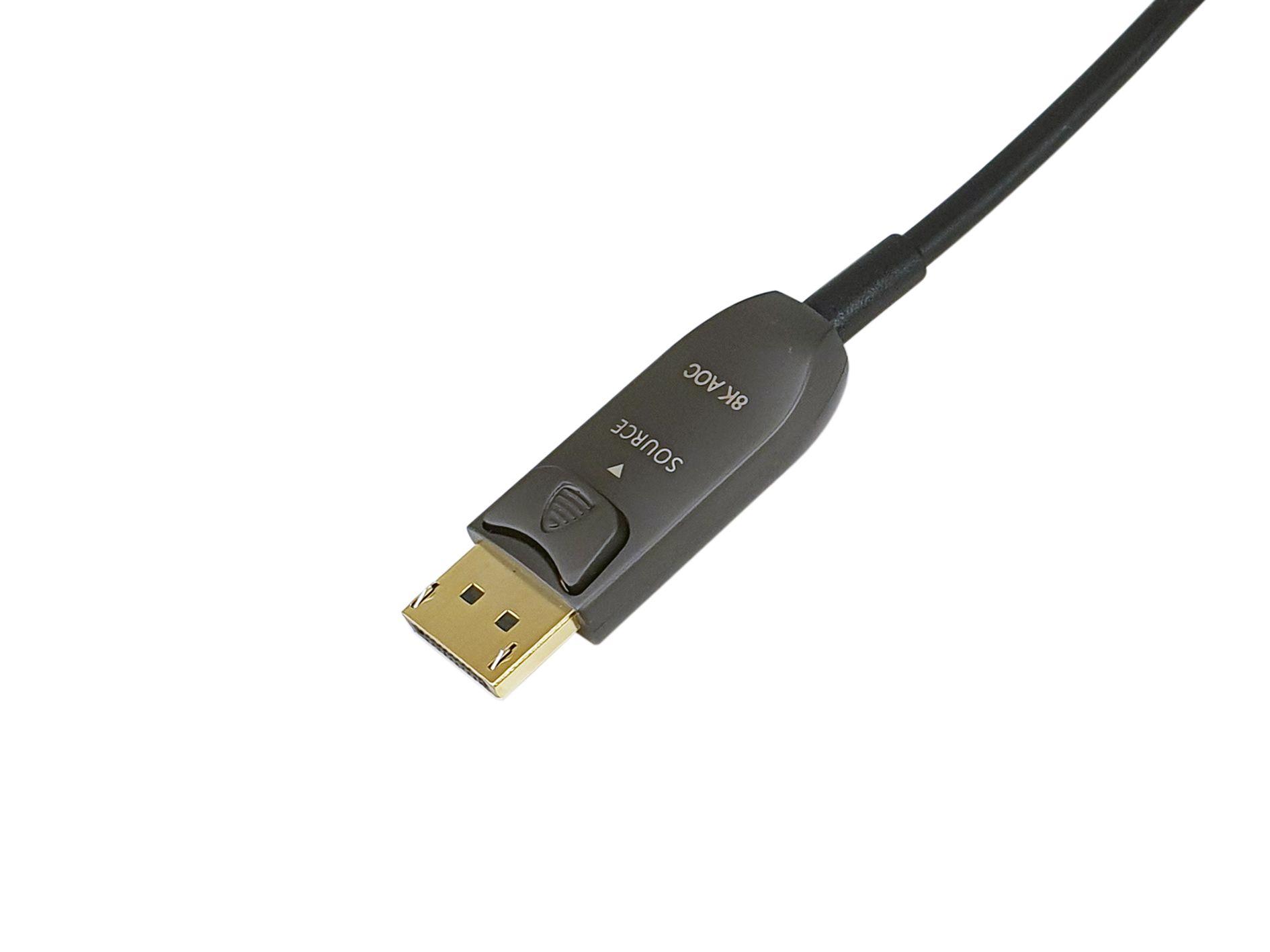 Cabo Ótico Ativo DisplayPort EQUIP 119442 (20 m - Preto), miniatura 3