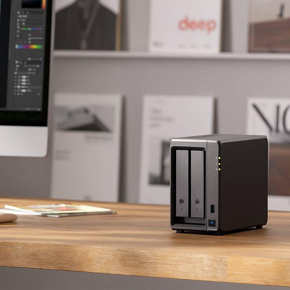 NAS SYNOLOGY DiskStation DS725+ (3.5,M.2,2.5 " - M.2, SATA - AMD - Preto) — miniatura 3