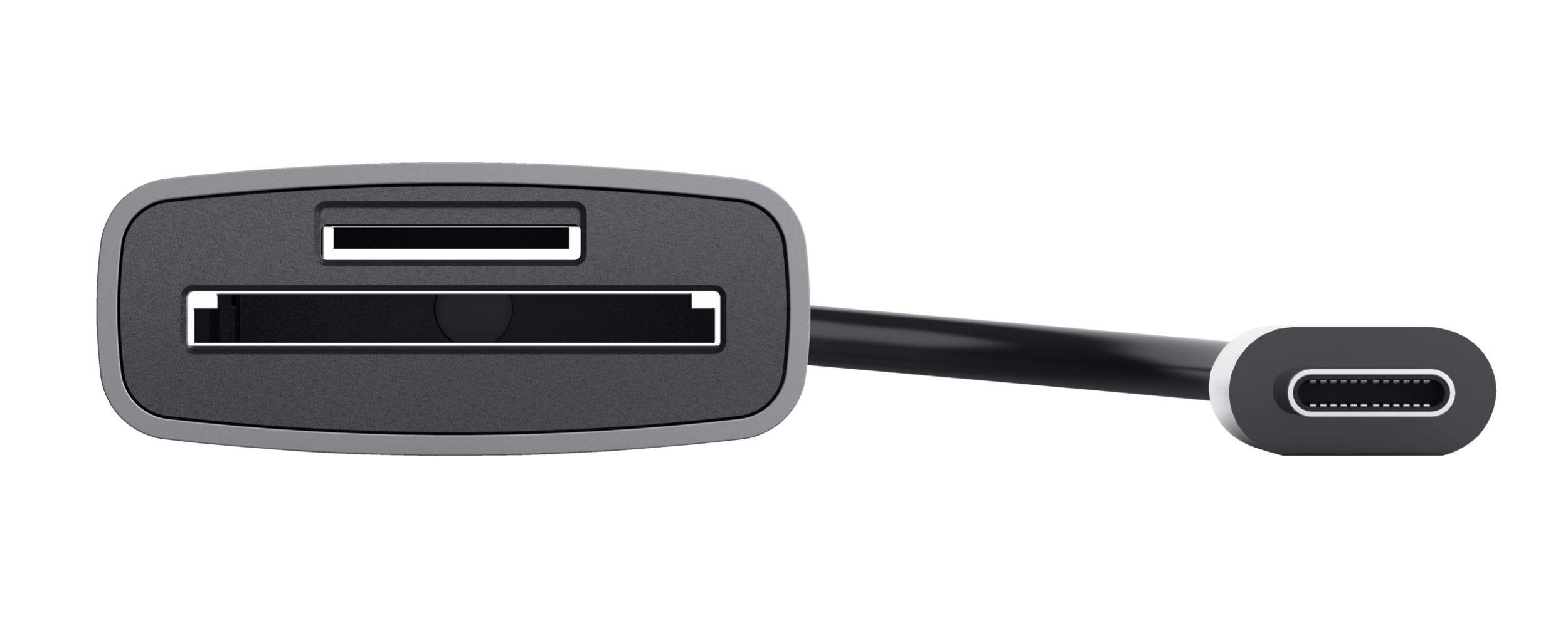 Leitor de Cartões TRUST Dalyx Fast USB-C (USB 3.2 Gen 1 Type-C - Até 104 MB/s - Alumínio) — miniatura 2