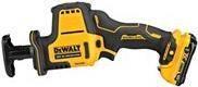 Mini-Serra Sabre DEWALT DCS312D2-QW (Preto/Amarelo)
