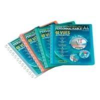 Pasta de Ficheiro ELBA Oxford Polyvision Variozip A4+ (Plástico - 20 bolsas transparentes removíveis)