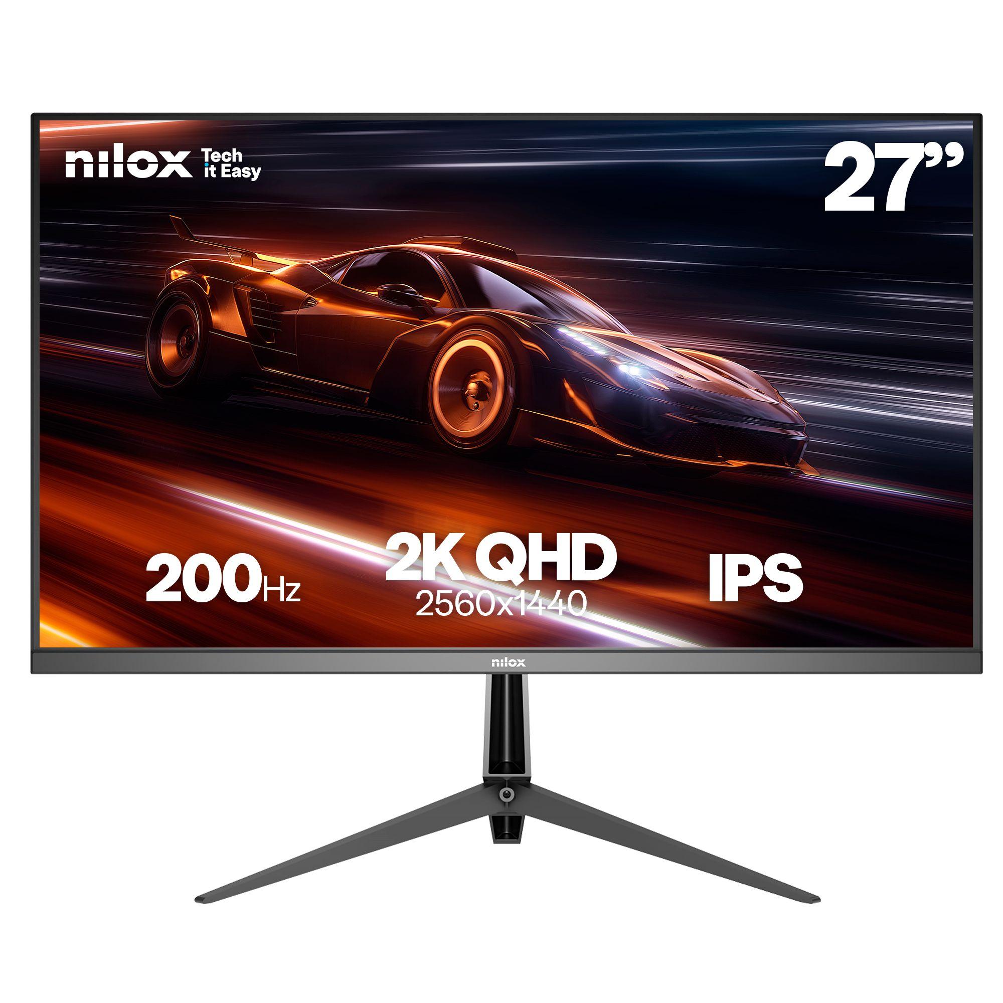 Monitor NILOX NXM272K20001 (27" - 2K QHD - 200 Hz - Preto)