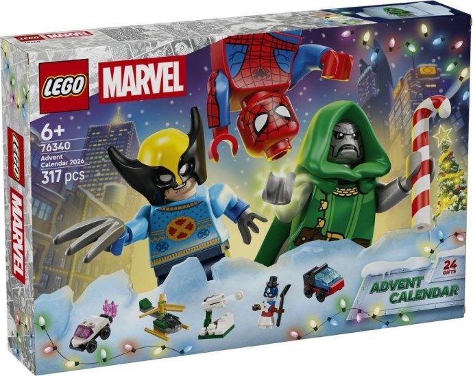 LEGO 76340 Marvel Super Heroes LEGO Marvel Advent Calendar 2026 (6+ anos - 317 peças) — miniatura 2