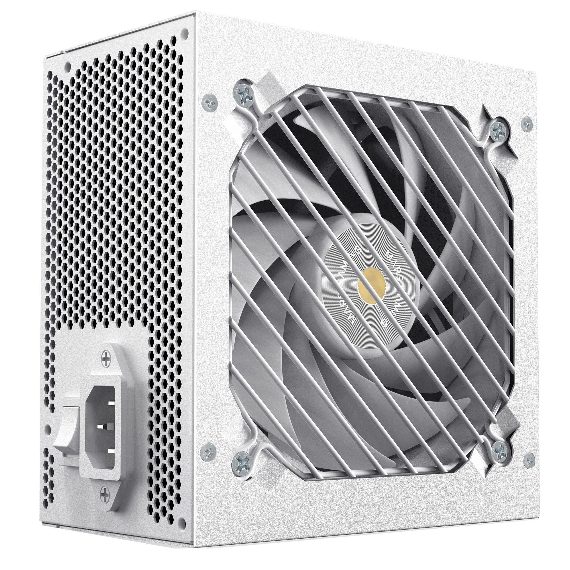 Fonte de Alimentação PC MARS GAMING MPZE750SI (ATX - 750 W - 80 PLUS Silver - Branco), miniatura 3
