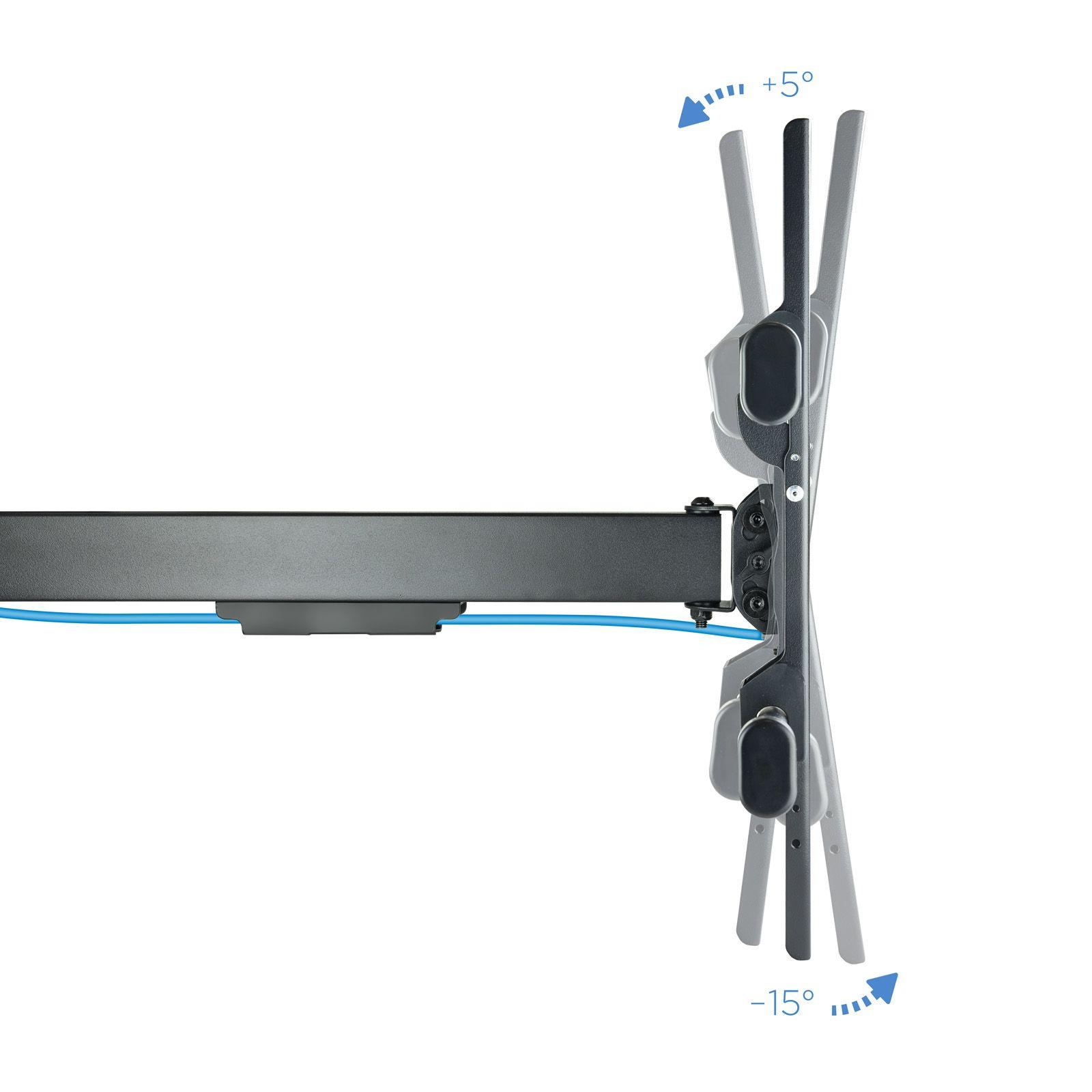 Suporte de Parede para TV TOOQ LP4380XL-B (800 x 400 mm - 200 x 200 mm - 2,03 m - Preto), miniatura 5