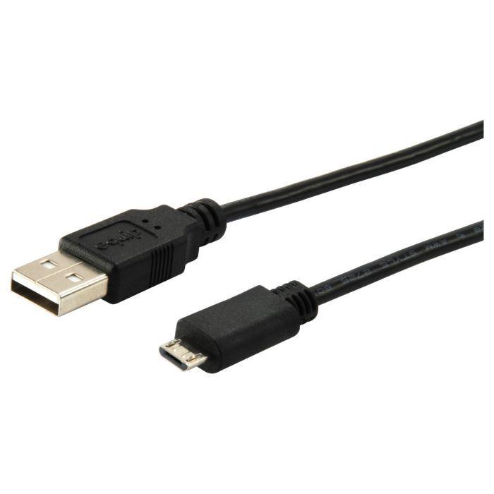Cabo USB EQUIP 128523 (1,8 m - USB-A macho - Micro-USB-B macho - Preto) — miniatura 2