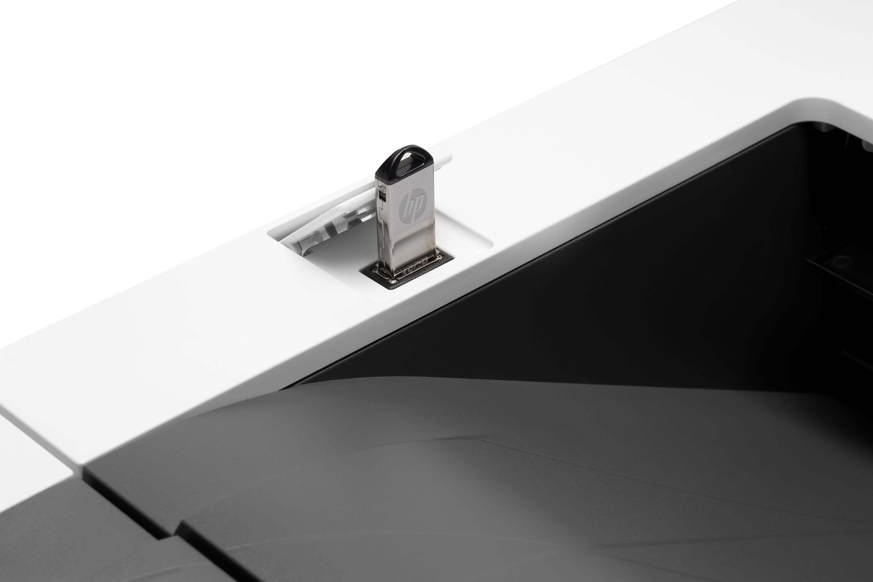 Impressora Laser HP LaserJet Enterprise M507x (Impressão a preto e branco - 1200 folhas - AC - Branco) — miniatura 5