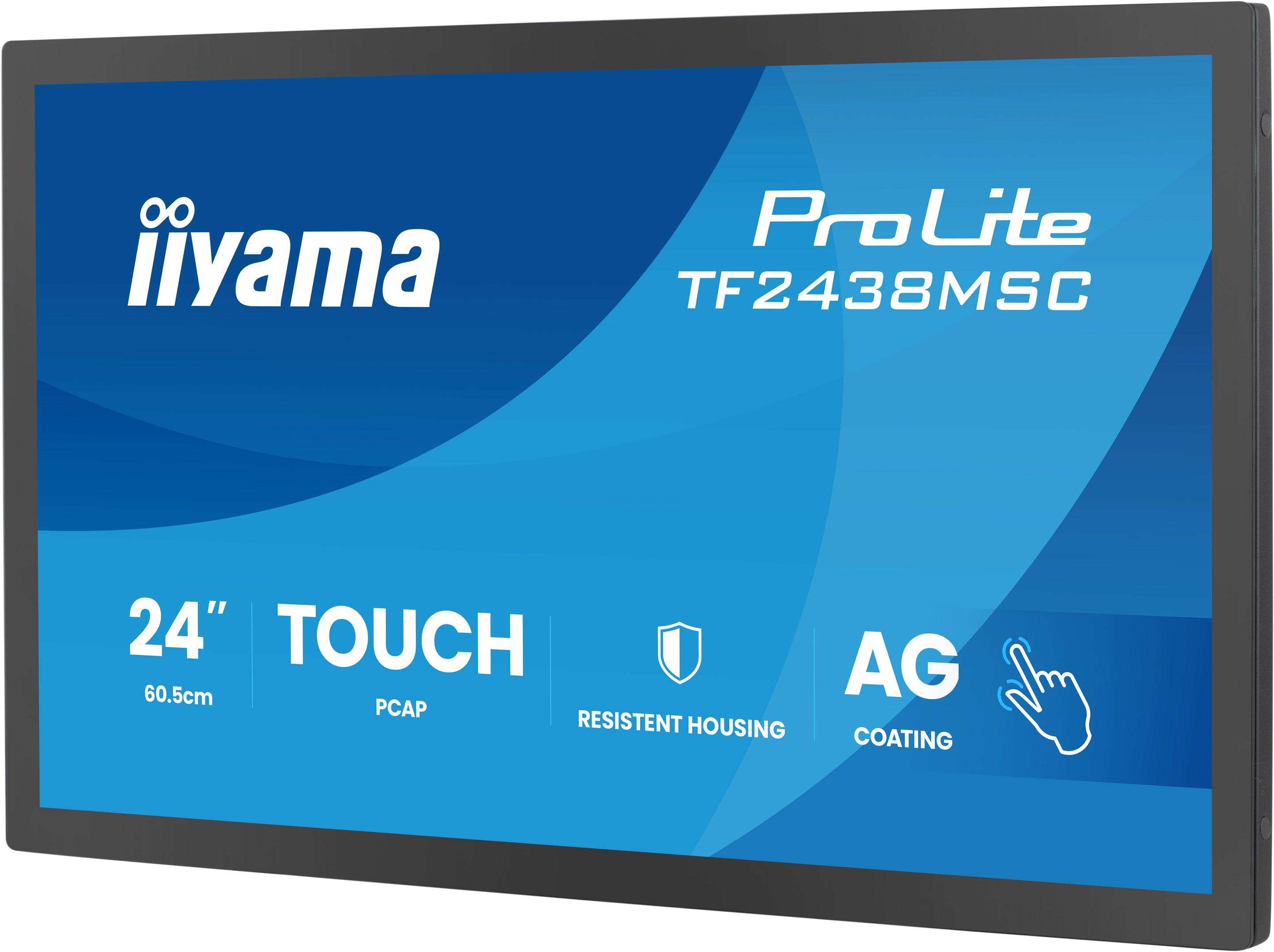 Monitor IIYAMA TF2438MSC-B2 (23,8" - IPS - 120 Hz - Preto) — miniatura 3