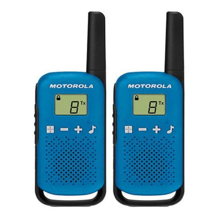 Walkie-Talkies MOTOROLA T42 (até 18 horas - 40" - Azul), miniatura 2