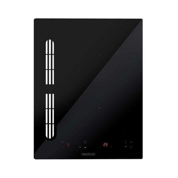 Placa de Indução com Exaustor Integrado CECOTEC Bolero Squad IH 2200 FullFlex (3500 W - Encastre - 40 cm)