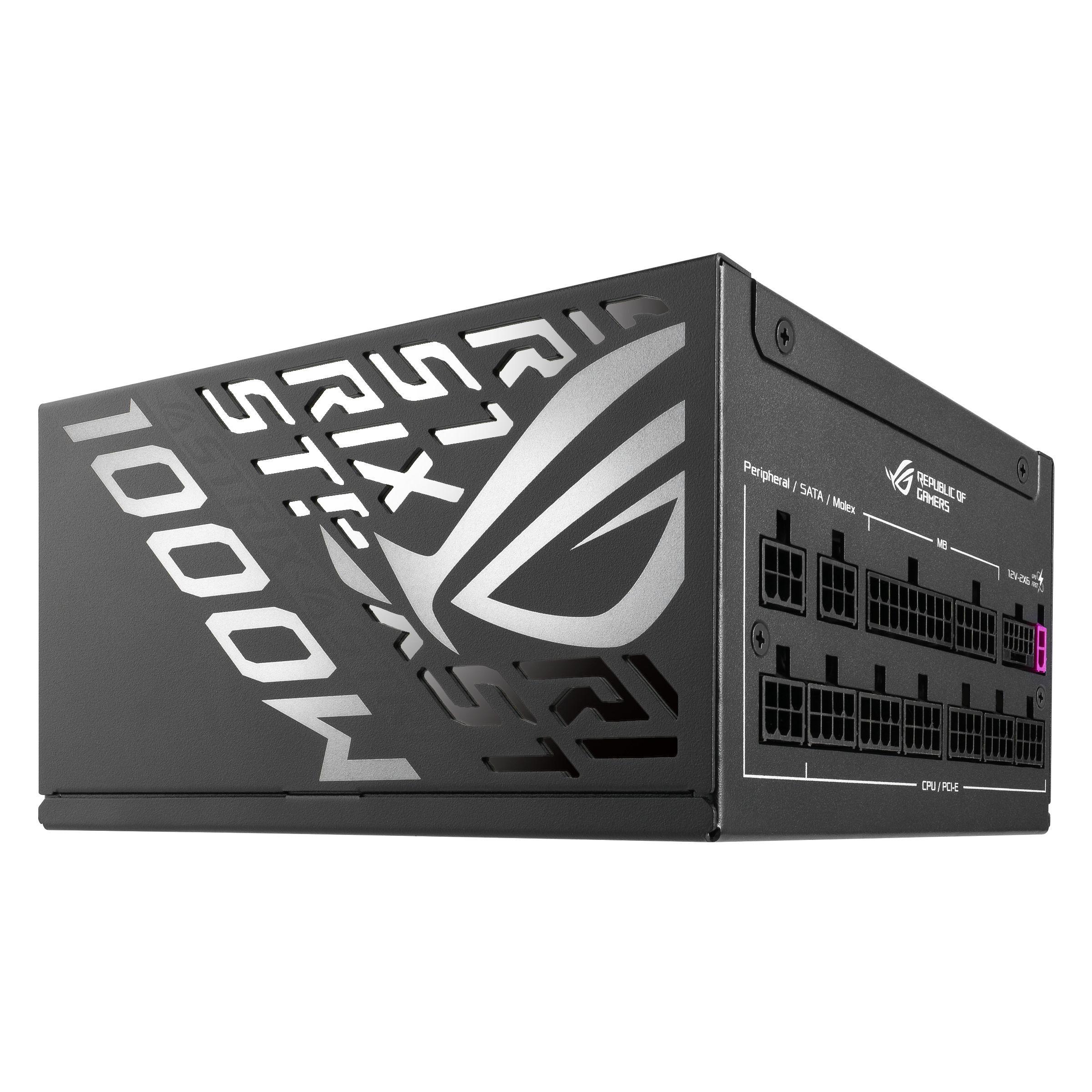 Fonte de Alimentação ASUS ROG-STRIX-1000P-GAMING-E (ATX - 1000 W - 80 Plus Platinum - Preto), miniatura 8