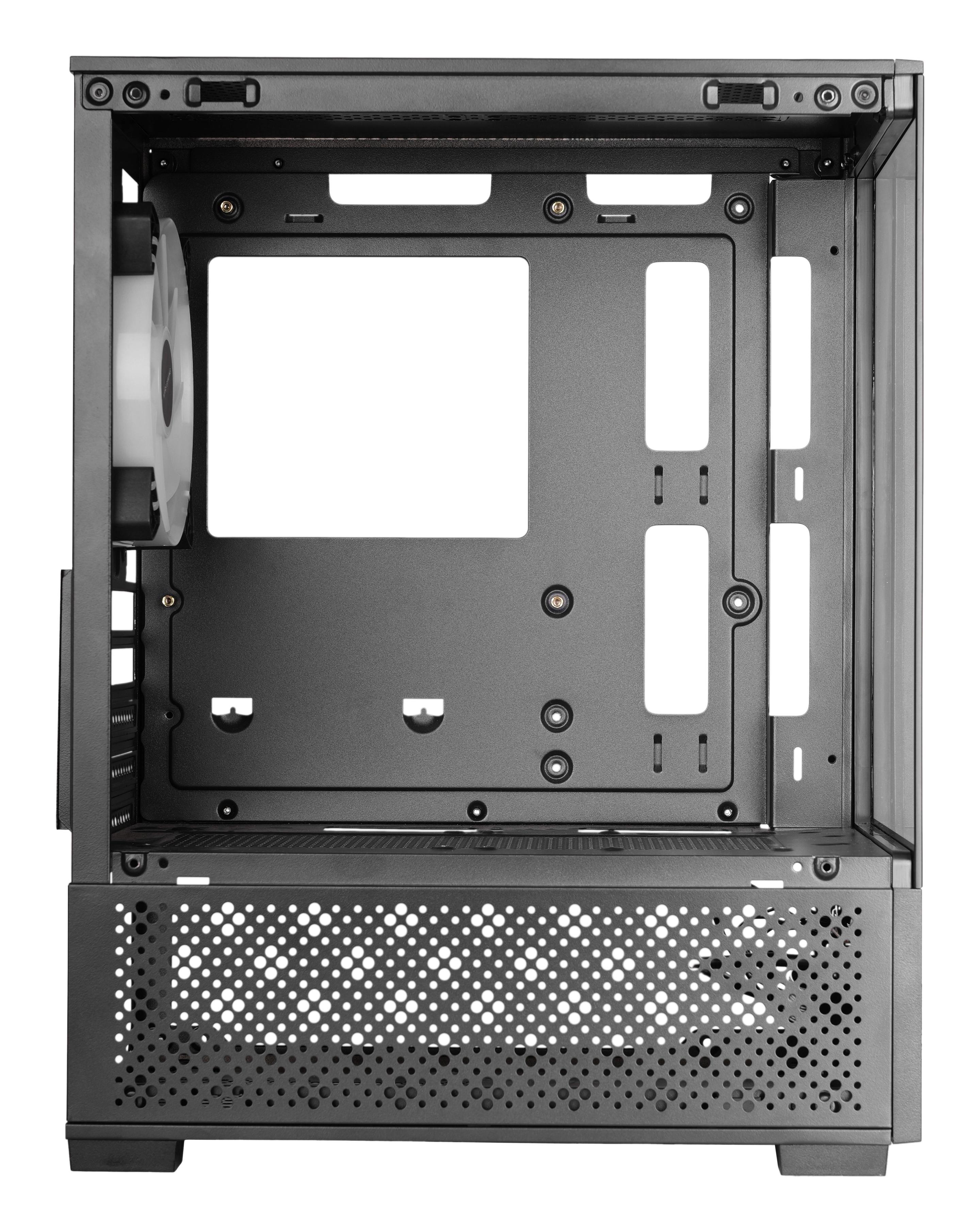 Caixa PC Mini Torre MARS GAMING MC-SE2 (micro ATX, Mini-ITX - Mini Torre - 16 cm - Preto) — miniatura 6