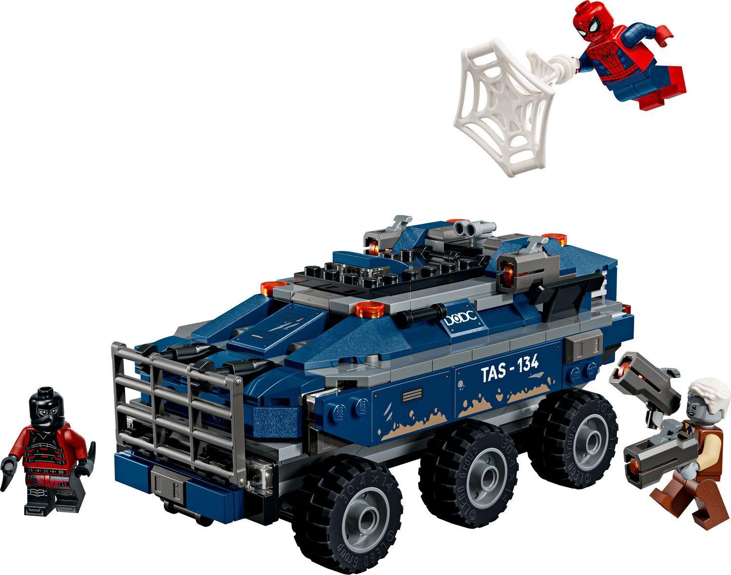 LEGO 76349 Marvel Super Heroes Perseguição do Transporte de Prisioneiros do Spider-Man (8+ anos - 367 peças)