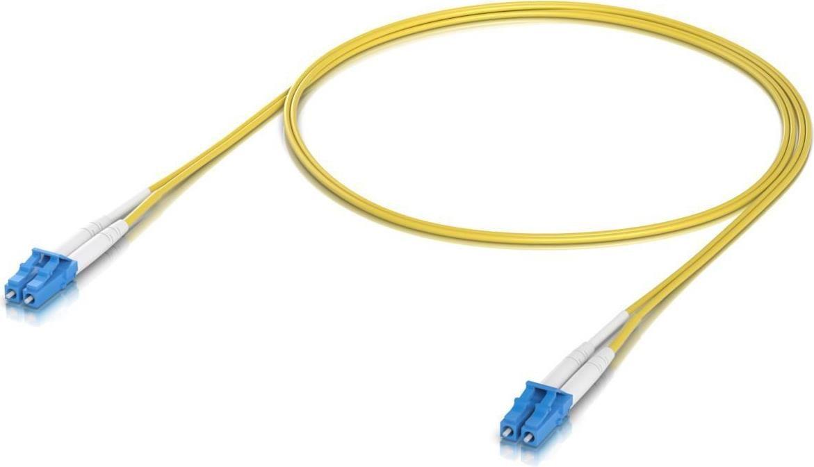 Cabo Patch de Fibra Ótica UBIQUITI UACC-OFC-S2-LULU-1M-50 (OS2 LC-LC UPC 1 m - Amarelo)