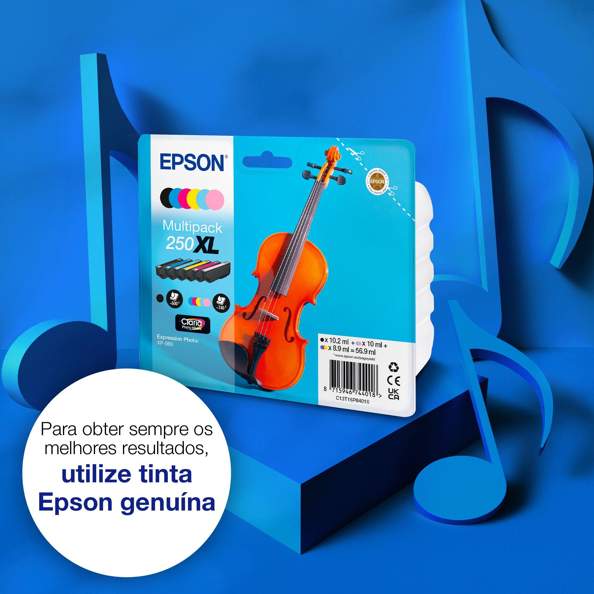 Multipack de Tinteiros EPSON 250XL Claria Photo HD EasyMail (C11CL95402), miniatura 2