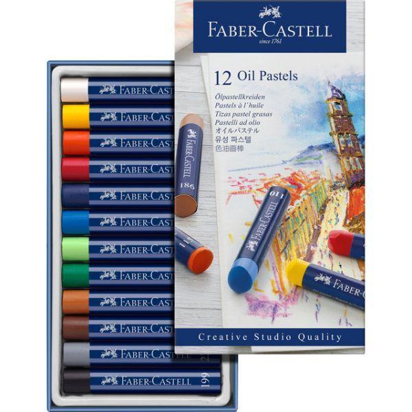 Pastéis de Óleo FABER-CASTELL 127012 (Multicor)