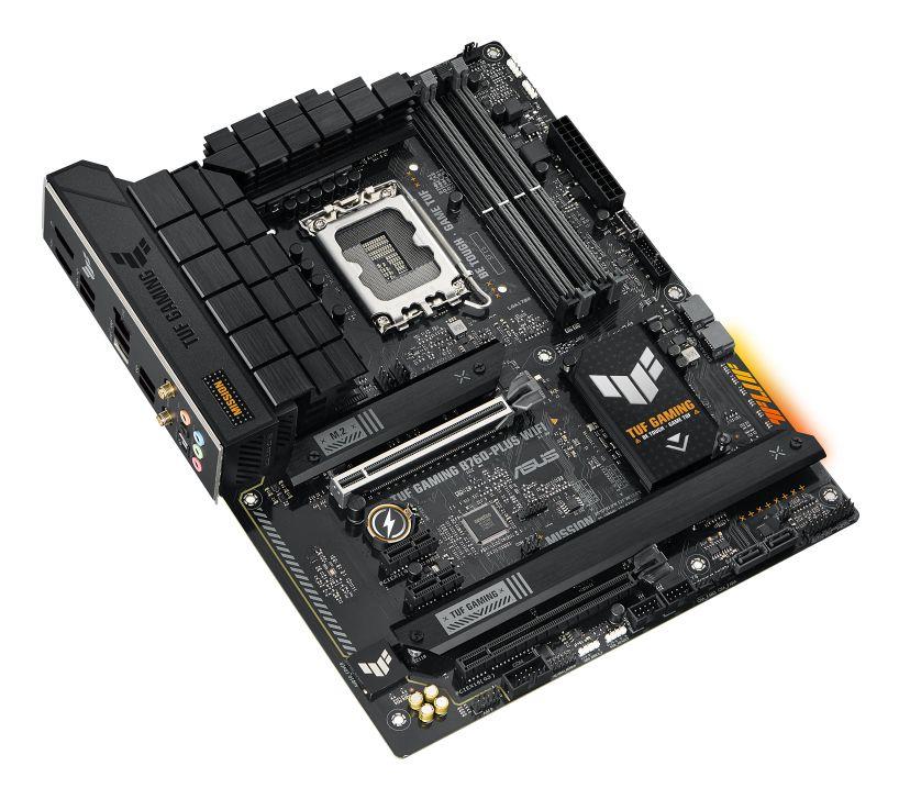 Motherboard ASUS TUF Gaming B760-PLUS WIFI (LGA 1700 - ATX - Duplo canal - Preto), miniatura 4