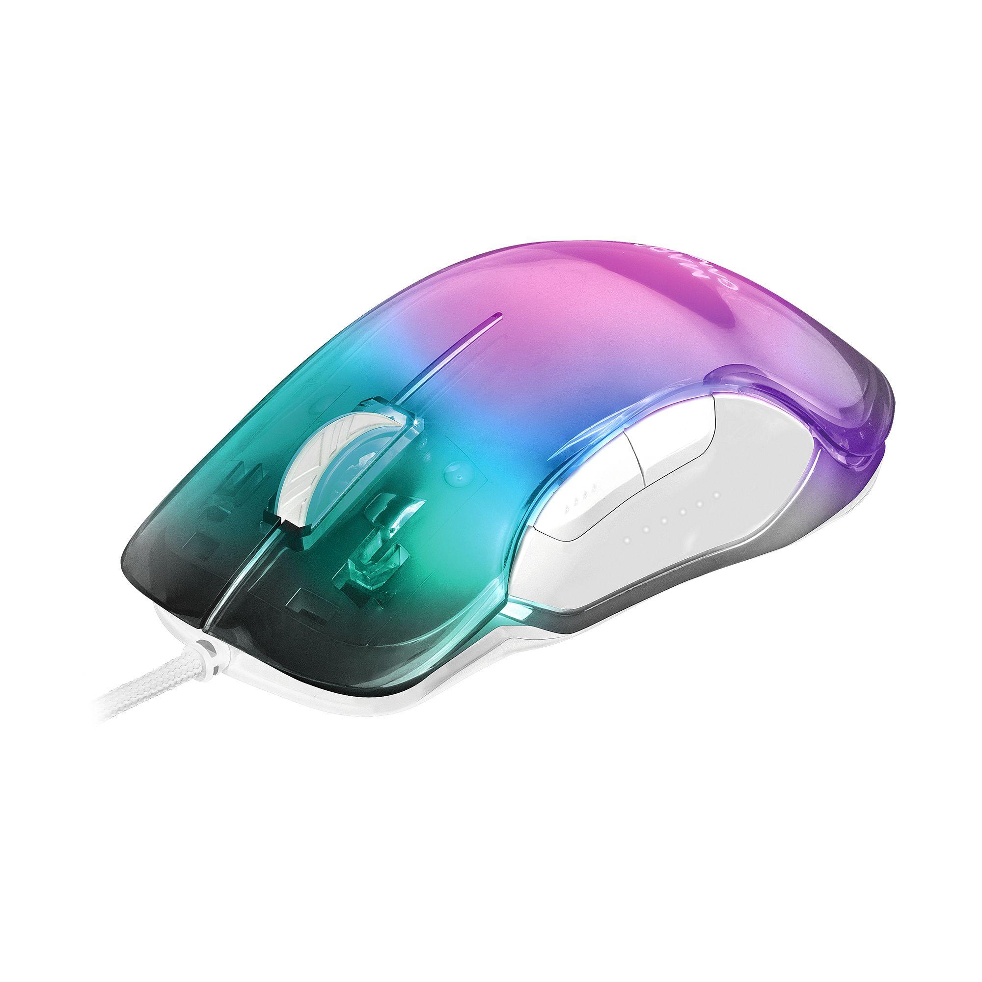 Rato Gaming MARS GAMING MMGLOW (Mão direita - 12800 DPI - Ótico - Branco), miniatura 2