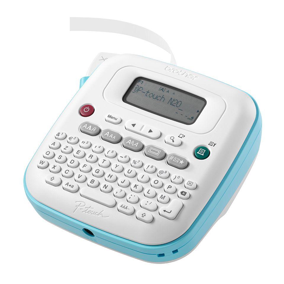 Etiquetadora BROTHER P-touch N20 (Corrente alternada, Bateria - Azul e Branco), miniatura 5